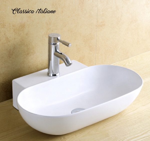 Wastafel elips lonjong modern Classica Italiano model TC-235