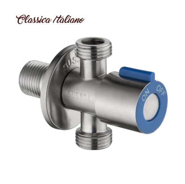 AK-602-stop-kran-double-stainles Classica Italiano Stop kran double stainles model AK-602