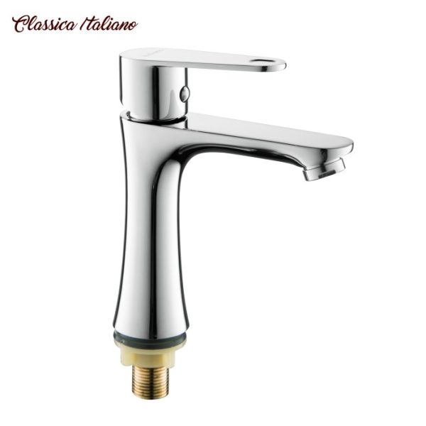 Keran wastafel stainles elegan