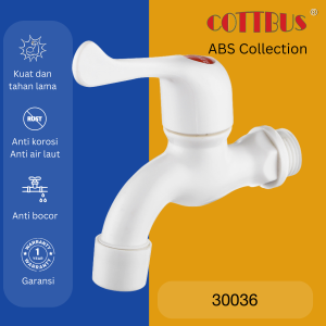 30036-ABS-collection Keran tembok ABS putih Cottbus model CBF-30036