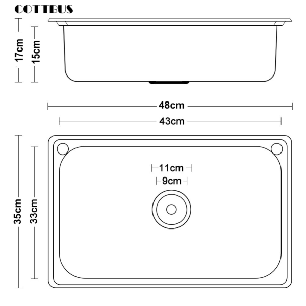 Bak cuci piring Stainless Steel, anti karat, tahan lama dan mudah di bersihkan