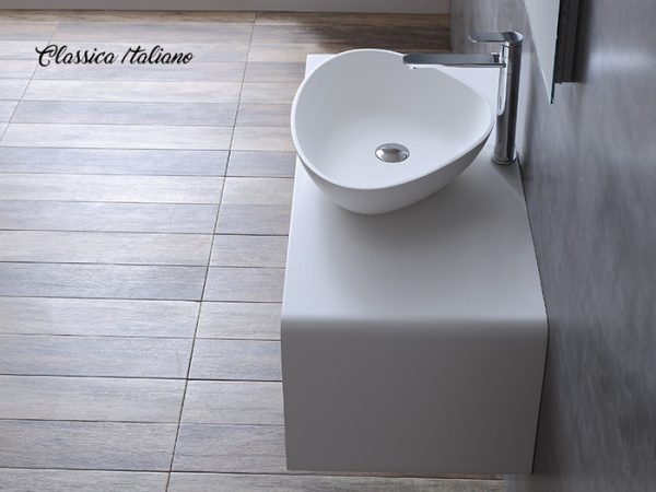 Art basin segi tiga keramik Classica Italiano model TC-232