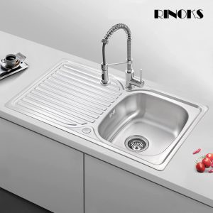 Wastafel stainles dengan sayap RINOKS Model RKS-947A