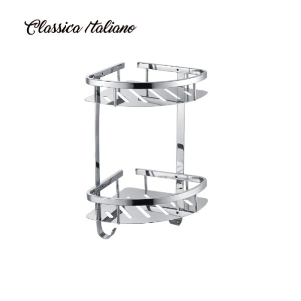 B-14-rak-sudut-kuningan-stainles Classica Italiano rak sudut kuningan 2-susun model B-14