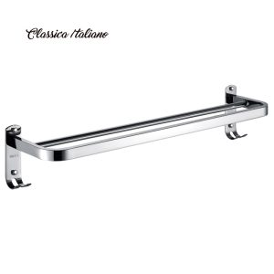 Rak handuk kamar mandi Classica Italiano desain double hook