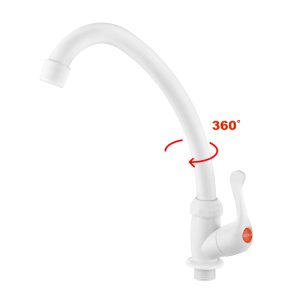 CBK-30057-rotation Keran ABS tanam fleksibel finishing putih