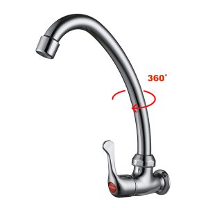 Keran tembok ABS finishing Chrome