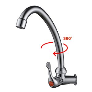 Keran angsa ABS finishing Chrome