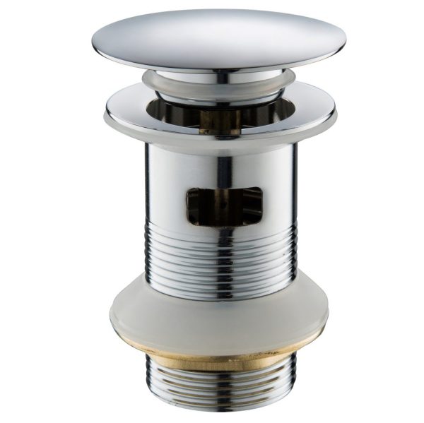 Afur pop-up stainles overflow