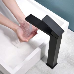 Keran mixer panas dingin stainles Classica Italiano finishing hitam 300mm