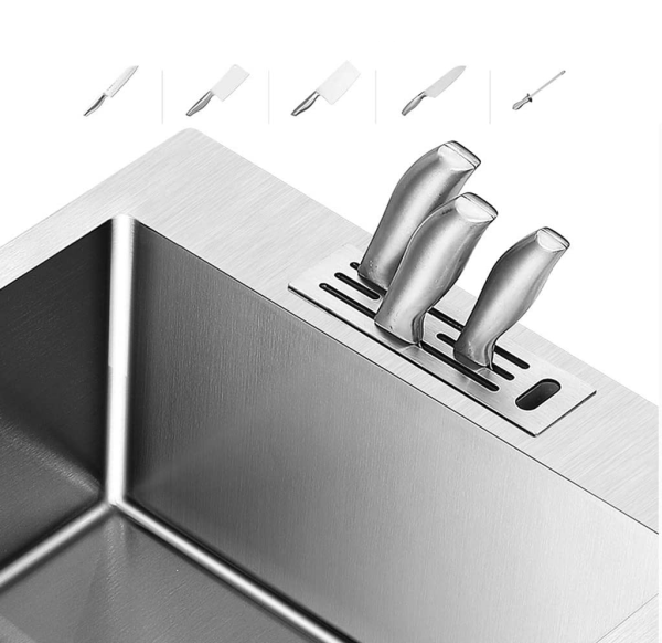 tempat pisau wastafel cuci piring