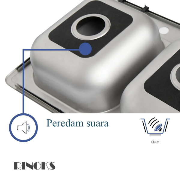 Peredam suara bcp 2 lubang