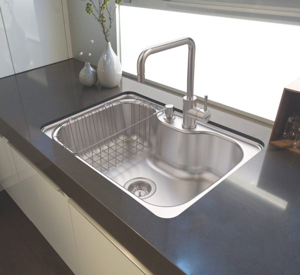 Wastafel dapur bentuk khusus RINOKS 635A