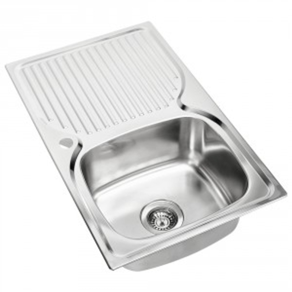 Promo RINOKS Model RKS-947A Wastafel Cuci Piring 1 lubang sayap 82cm