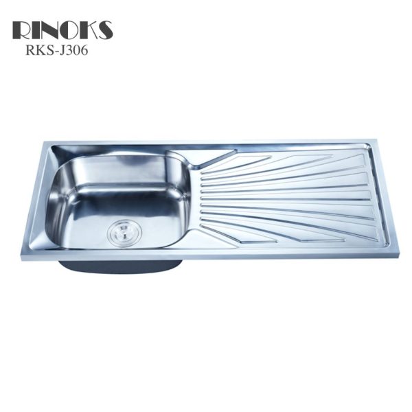 Kitchen sink stainles 79cm RINOKS J-306