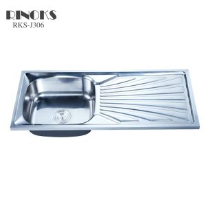 Kitchen sink stainles 79cm RINOKS J-306