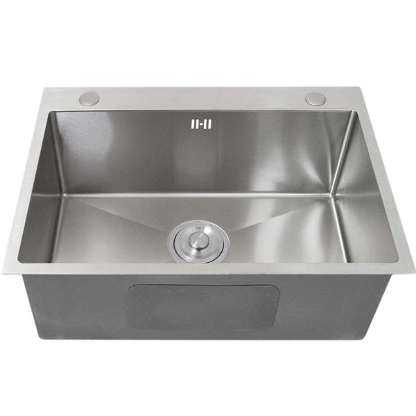 Kitchen sink 1-lubang tebal RINOKS model SB-5545