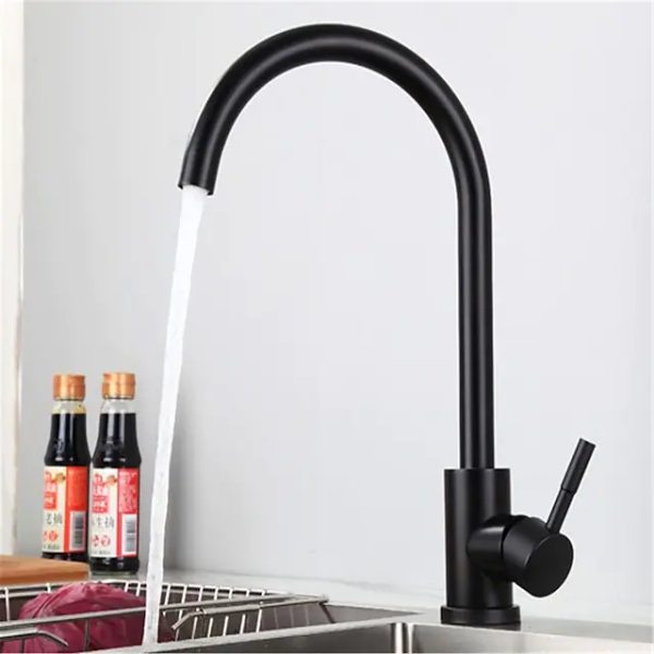 Keran angsa fleksible stainles RINOKS model SD-005BK