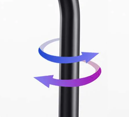 SD-730-rotate RINOKS Keran dapur tarik kuningan anti karat model SD-730