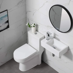 Wastafel sudut art basin keramik kotak Classica Italiano TC-033