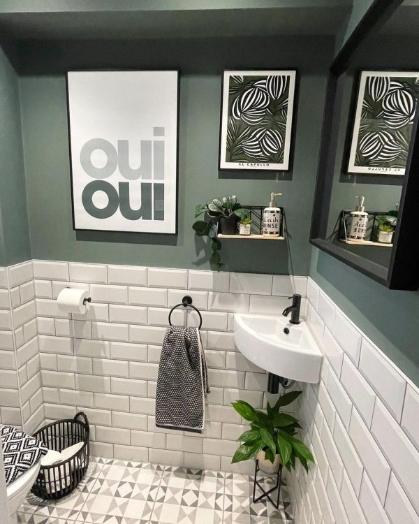 Wastafel keramik sudut modern TC-229