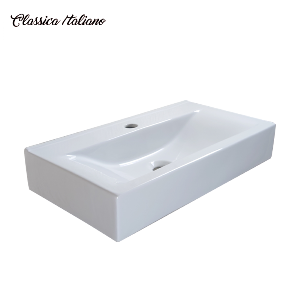 Set wastafel keramik termurah Classica Italiano Model GLYFADA