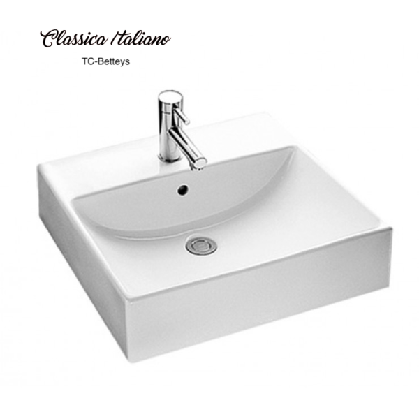 Art basin Classica-Italiano TC-LJ-25 keramik kotak putih anti noda