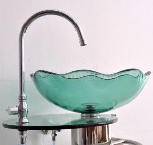 Wastafel kaca unik modern Classica Italiano Model P13