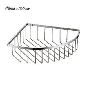 Classica Italiano Rak kamar-mandi sudut kuningan model B-13