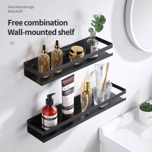 Rak bumbu dapur stainles rak shampoo kamar mandi model D-103