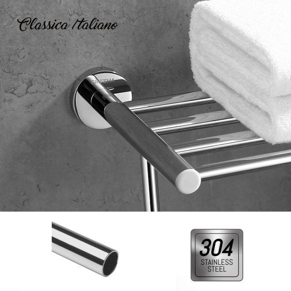 Classica Italiano Rak baju handuk dinding kamar mandi model D-112