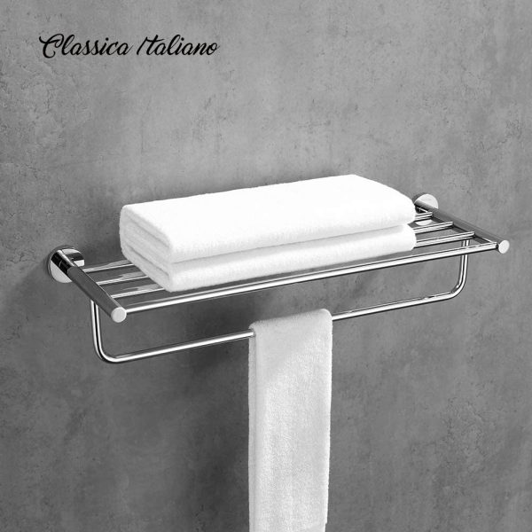 Classica Italiano Rak baju handuk dinding kamar mandi model D-112