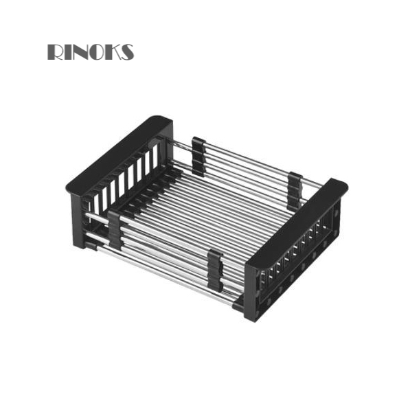 Keranjang tirisan bak cuci piring hitma D26bk
