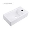 Wastafel sudut art basin keramik kotak Classica Italiano TC-033