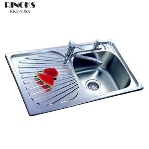 Wastafel stainles tebal panjang RINOKS Germany 906A