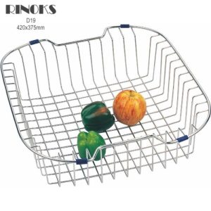 Keranjang tirisan dapur stainles D19
