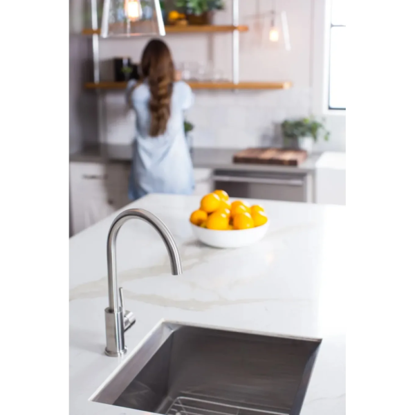 Keran dapur stainles fleksibel RINOKS keran dapur tanam model SD-005