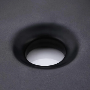 Art basin hitam modern wastafel keramik kotak Classica Italiano TC-037BK