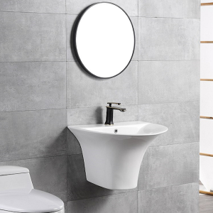 TC-060 wastafel gantung Classica Italiano half pedestal