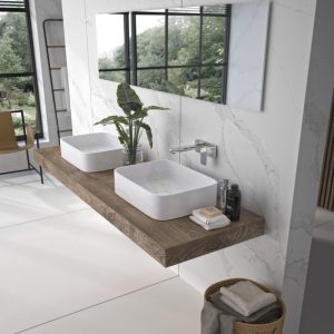 Wastafel kotak desain Italia keramik Classica Italiano TC-228