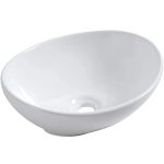 Wastafel keramik oval modern Classica Italiano TC-231