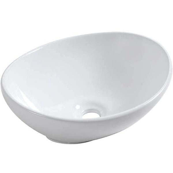 Wastafel keramik oval modern Classica Italiano TC-231