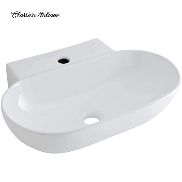 Wastafel elips lonjong modern Classica Italiano model TC-235