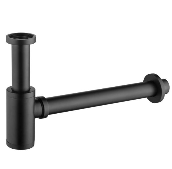 ITL-054BK Siphon wastafel bottle trap stainles Classica Italiano ITL-054 hitam