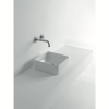Art basin Wastafel cuci tangan keramik CLASSICA ITALIANO kotak putih anti noda