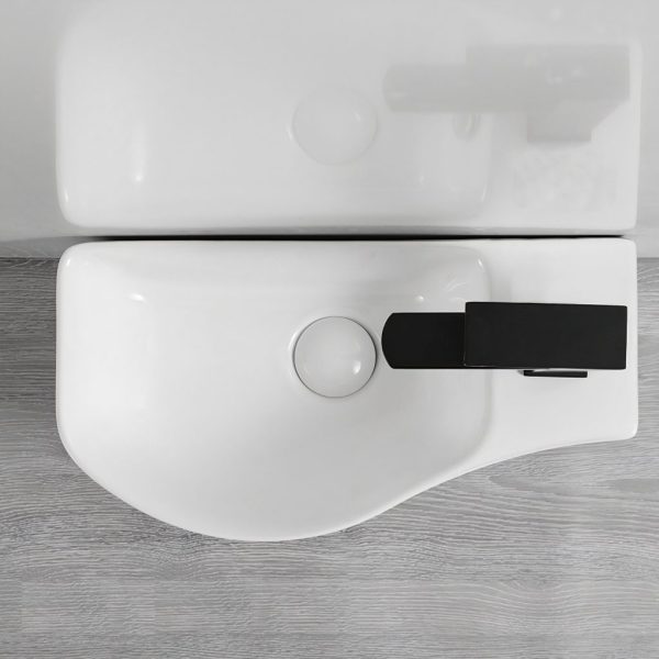 Art basin CLASSICA ITALIANO wastafel keramik gantung dinding modern top view