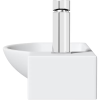 Art basin CLASSICA ITALIANO wastafel keramik gantung dinding modern side view