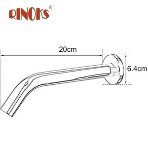 zero touch kran sensor gerak otomatis RINOKS ac/dc sd-508 sketch