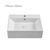 Art basin Classica Italiano wastafel cuci tangan keramik kotak mewah modern anti noda TC-024