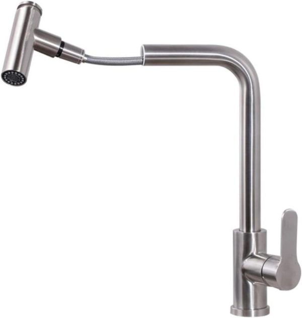 sd-742-am2 Keran dapur RINOKS tarik mixer panas dingin fleksibel Stainles SD-742